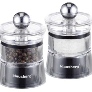 Zestaw Młynków do Soli i Pieprzu Klausberg KB-7432 Akrylowy