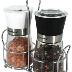 Zestaw Młynków do Soli i Pieprzu Klausberg KB-7433 na Stojaku