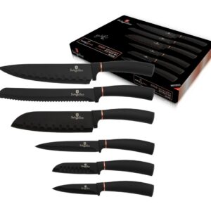 Zestaw Noży Berlinger Haus Black Rose Gold BH-2337 6 szt.