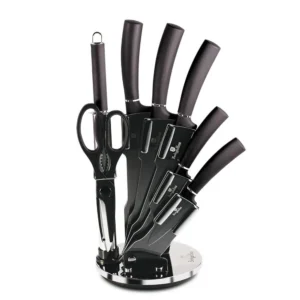 Zestaw Noży w Stojaku Berlinger Haus Carbon Pro BH-2685 8 el.