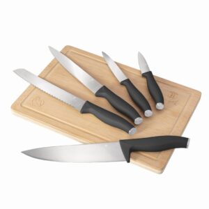 Zestaw Noży z Deską Berlinger Haus Antracit BH-2961 6 el.