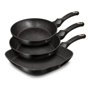 Zestaw Patelni z Grillem Berlinger Haus Black Rose BH-6156