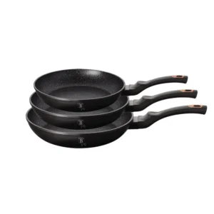 Zestaw Patelni 3 el. Berlinger Haus Black Rose BH-6158