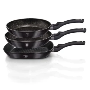 Zestaw Patelni z Grillem Berlinger Haus Carbon Pro BH-6904
