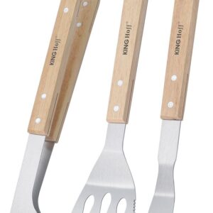 Zestaw Przyborów do Grilla Kinghoff KH-1918 3 el.