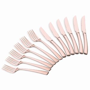 Zestaw Sztućców do Steków Berlinger Haus Rose Gold BH-3088 12 el.