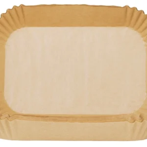 Wkłady papierowe do frytkownicy prostokątne 22x14cm Klausberg KB-7783