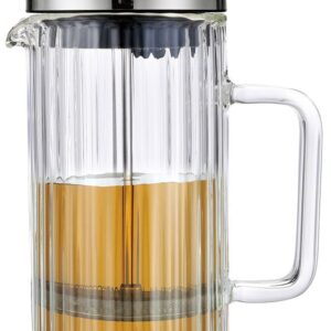 Zaparzacz Szklany Klausberg KB-7756 350ml Srebrny