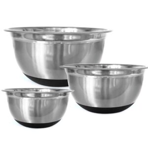 Zestaw Misek Stalowych Klausberg KB-7388 z Silikonem