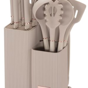 Zestaw Noży w Bloku Klausberg KB-7935 z Przyborami 12 el.