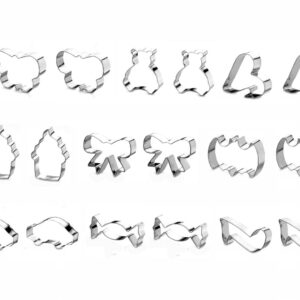 Zestaw Wykrawaczy do Ciasta Tadar TD-2924 18 el.