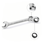 Klucz płaski łamany grzechotkowy