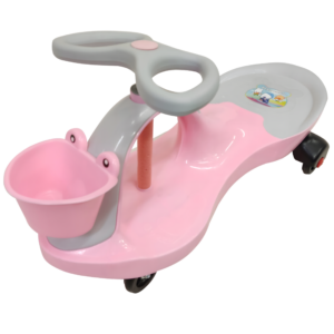 Jeździk grawitacyjny różowy - widok z góry